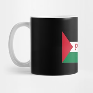 Set Palestine Free Flag Artwork Mug